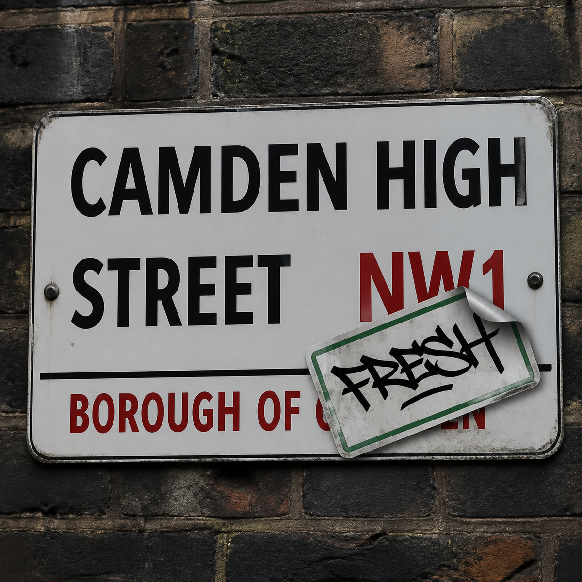 Stick around Camden by NOX